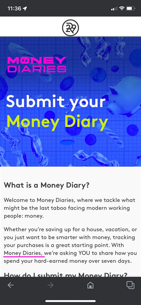 Salary Stories. . R29 money diaries